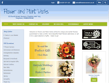 Tablet Screenshot of flowersruncorn.co.uk